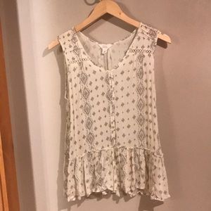 Tribal Print Tank Top